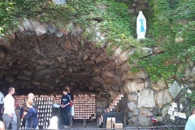 Our Lady's Grotto. Click for full size. Our Lady's Grotto image. Click for full size.