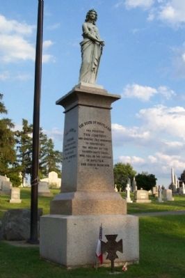 Washington Confederate Cemetery Monument. Click for full size. Washington Confederate Cemetery Monument image. Click for full size.