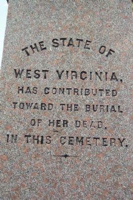 Washington Confederate Cemetery Monument - West Virginia. Click for full size. Washington Confederate Cemetery Monument - West Virginia image. Click for full size.