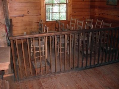Jury Box & Chairs.. Click for full size. Jury Box & Chairs. image. Click for full size.