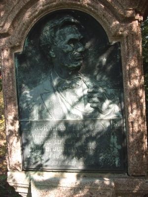 Abraham Lincoln - Eighth Judicial District Marker. Click for full size. Abraham Lincoln - Eighth Judicial District Marker image. Click for full size.