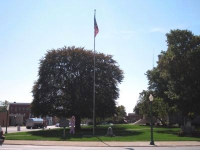 Wide View - - Whitley County Marker. Click for full size. Wide View - - Whitley County Marker image. Click for full size.