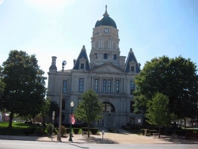 North View - - Whitley County Court House. Click for full size. North View - - Whitley County Court House image. Click for full size.
