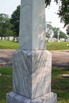 Camp Forrest, United Confederate Veterans Monument. Click for full size. Camp Forrest, United Confederate Veterans Monument image. Click for full size.