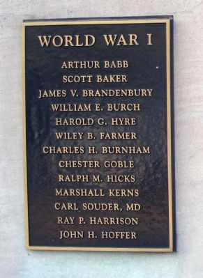 First Plaque on Left Side image. Click for full size.