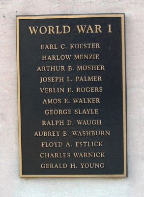 Second Plaque on Left Side. Click for full size. Second Plaque on Left Side image. Click for full size.