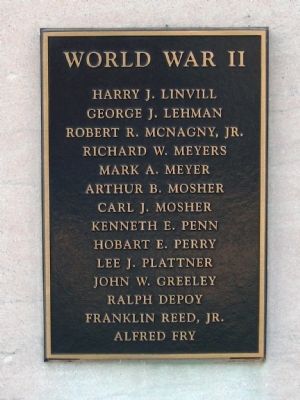 Second Plaque on Right Side. Click for full size. Second Plaque on Right Side image. Click for full size.