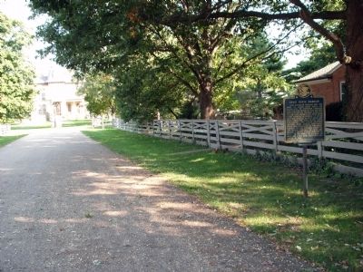 Drive Entry to David Davis Mansion image. Click for full size.