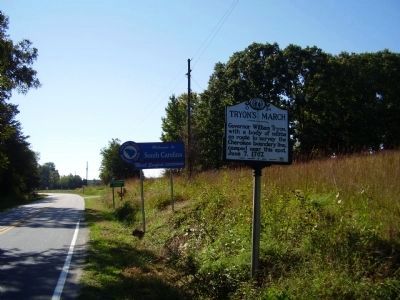 Tryon's March Marker image. Click for full size.