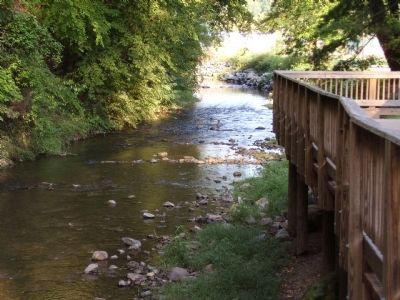 Board walk is along side of river. Click for full size. Board walk is along side of river image. Click for full size.