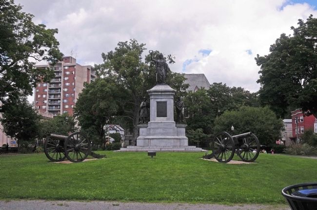 Fitchburg Civil War Monument Marker image. Click for full size.
