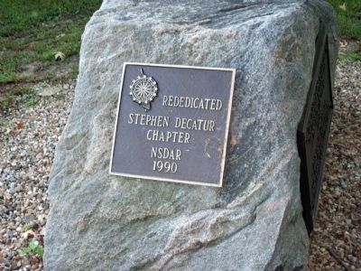 Rededication Plaque. Click for full size. Rededication Plaque image. Click for full size.