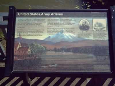United States Army Arrives Marker image. Click for full size.