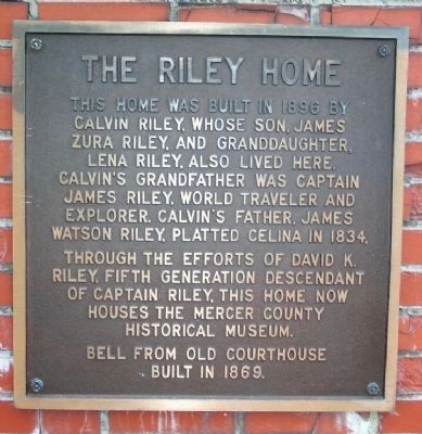 Riley Home Secondary Marker image. Click for full size.
