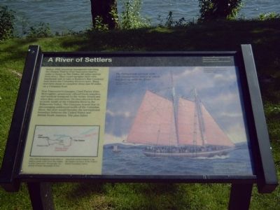 A River of Settlers Marker image. Click for full size.