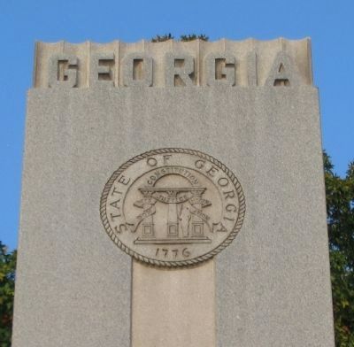 Georgia State Seal image. Click for full size.