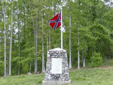 Gen. N.B. Forrest Captured Col. A.D. Streight Monument image. Click for full size.