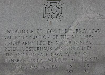 Turkey Town Monument Marker - Turkey Town Valley Expedition image. Click for full size.