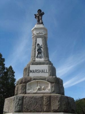 Marshall Monument Mentioned in Article image. Click for more information.