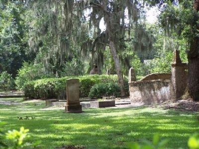 A roadside look at Christ Church Cemetery image. Click for full size.