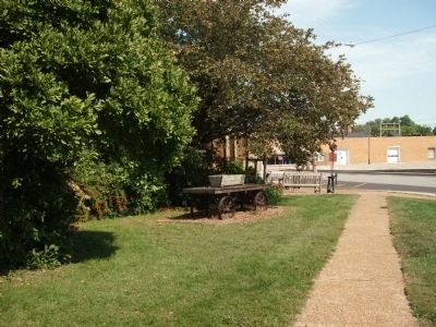 Side View - - Old City of Lincoln - Train Depot. Click for full size. Side View - - Old City of Lincoln - Train Depot image. Click for full size.