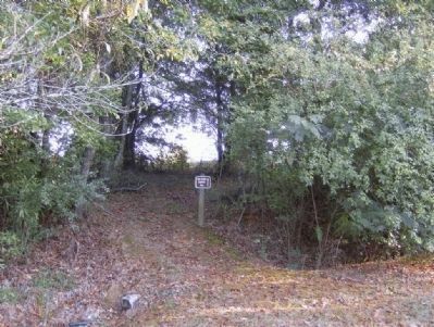 New Echota Cemetery Trail image. Click for full size.
