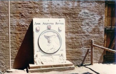 John Augustus Sutter 1839-1939. Click for full size. John Augustus Sutter 1839-1939 image. Click for full size.
