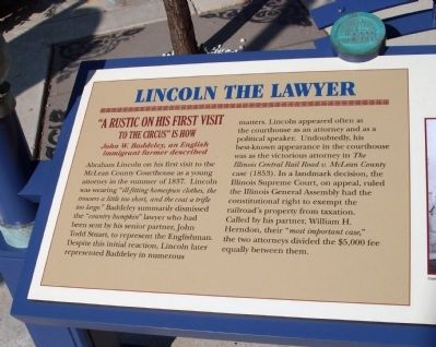 Lincoln The Lawyer Marker image. Click for full size.