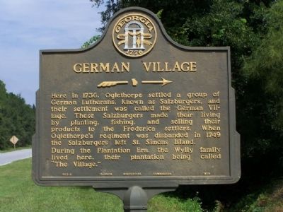 German Village Marker image. Click for full size.
