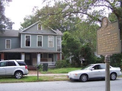 Sidney Lanier Marker and Day House image. Click for full size.