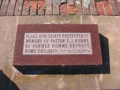 Marker at Flags. Click for full size. Marker at Flags image. Click for full size.