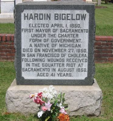 Hardin Bigelow Marker image. Click for full size.