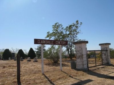 Clarksville Cemetery. Click for full size. Clarksville Cemetery image. Click for full size.