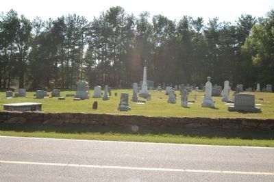 Mount Zion Baptist Church Cemetery. Click for full size. Mount Zion Baptist Church Cemetery image. Click for full size.