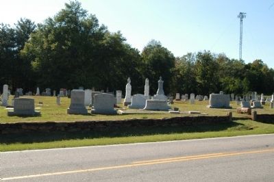 Mount Zion Baptist Church Cemetery. Click for full size. Mount Zion Baptist Church Cemetery image. Click for full size.