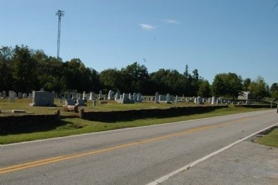 Mount Zion Baptist Church Cemetery. Click for full size. Mount Zion Baptist Church Cemetery image. Click for full size.