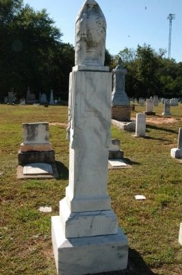 Grave marker for J.B.O. Landrum. Click for full size. Grave marker for J.B.O. Landrum image. Click for full size.