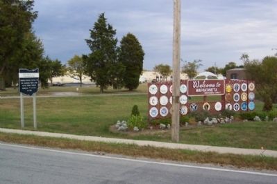Wapakoneta (Wapaughkonnetta) Marker. Click for full size. Wapakoneta (Wapaughkonnetta) Marker image. Click for full size.