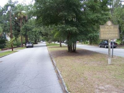 Mark Carr Marker along Union Street, looking north image. Click for full size.