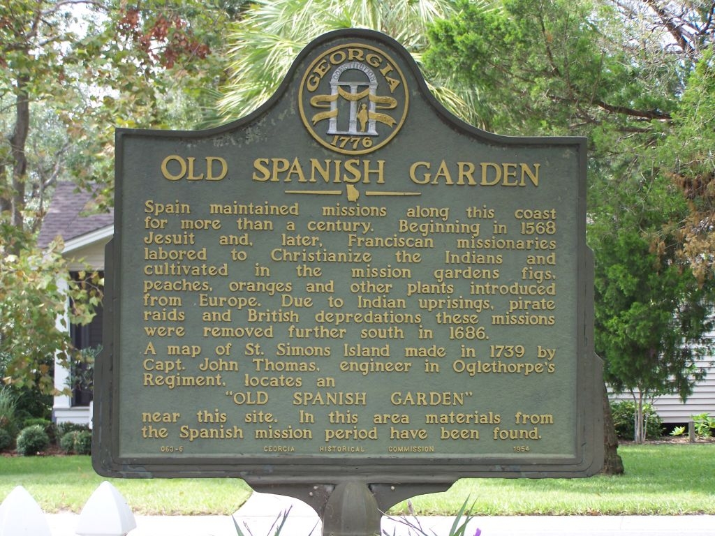 Old Spanish Garden Marker