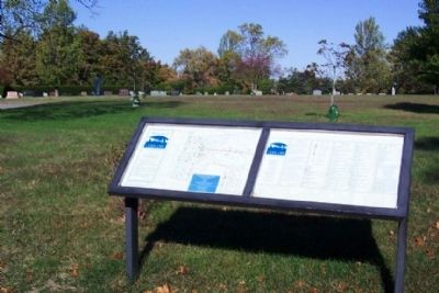 Green Lawn Cemetery Section Marker. Click for full size. Green Lawn Cemetery Section Marker image. Click for full size.