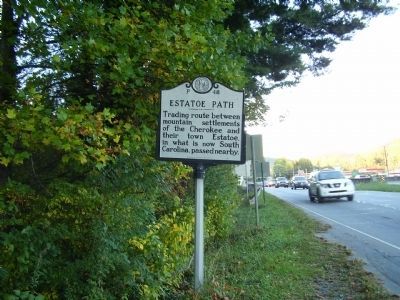 Estatoe Path Marker. Click for full size. Estatoe Path Marker image. Click for full size.
