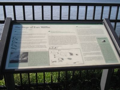 The Siege of Fort Mifflin Marker. Click for full size. The Siege of Fort Mifflin Marker image. Click for full size.
