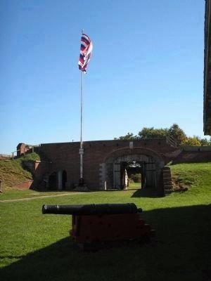 Inside Fort Mifflin. Click for full size. Inside Fort Mifflin image. Click for full size.