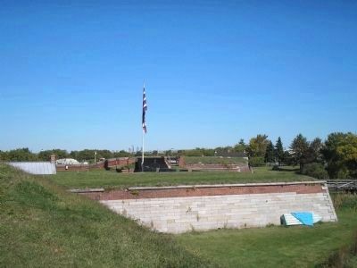 Outside of Fort Mifflin. Click for full size. Outside of Fort Mifflin image. Click for full size.