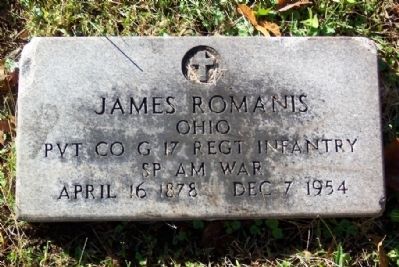 James Romanis, A Founding Father of the VFW image. Click for full size.
