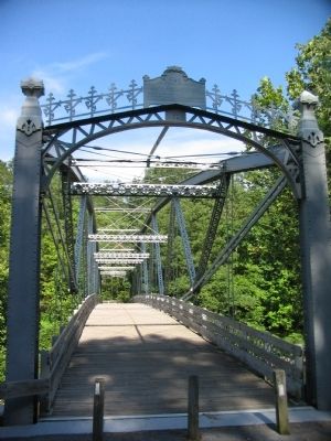 Bridge over Swatara Creek and the Canal. Click for full size. Bridge over Swatara Creek and the Canal image. Click for full size.