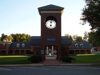 Brevard College Clock and Bell Tower image. Click for full size.