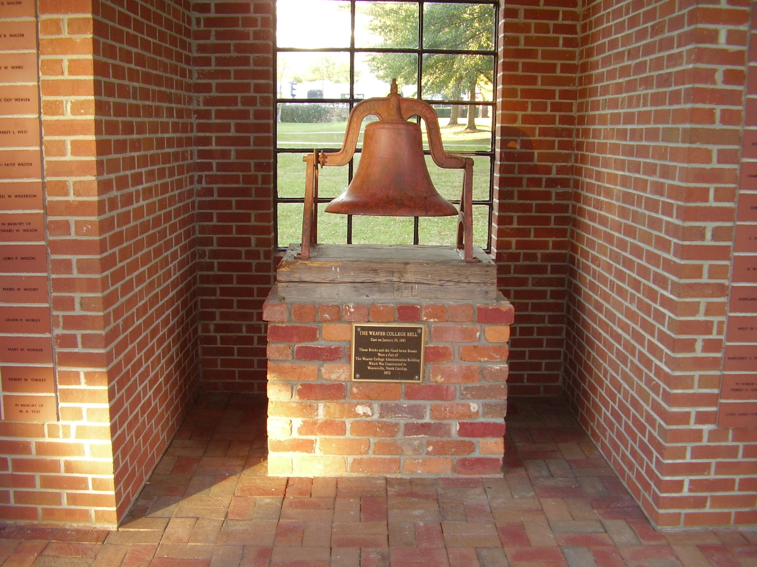Weaver College Bell