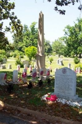 United Confederate Veterans Camp Hardee No. 39 Burial Plot and Marker. Click for full size. United Confederate Veterans Camp Hardee No. 39 Burial Plot and Marker image. Click for full size.